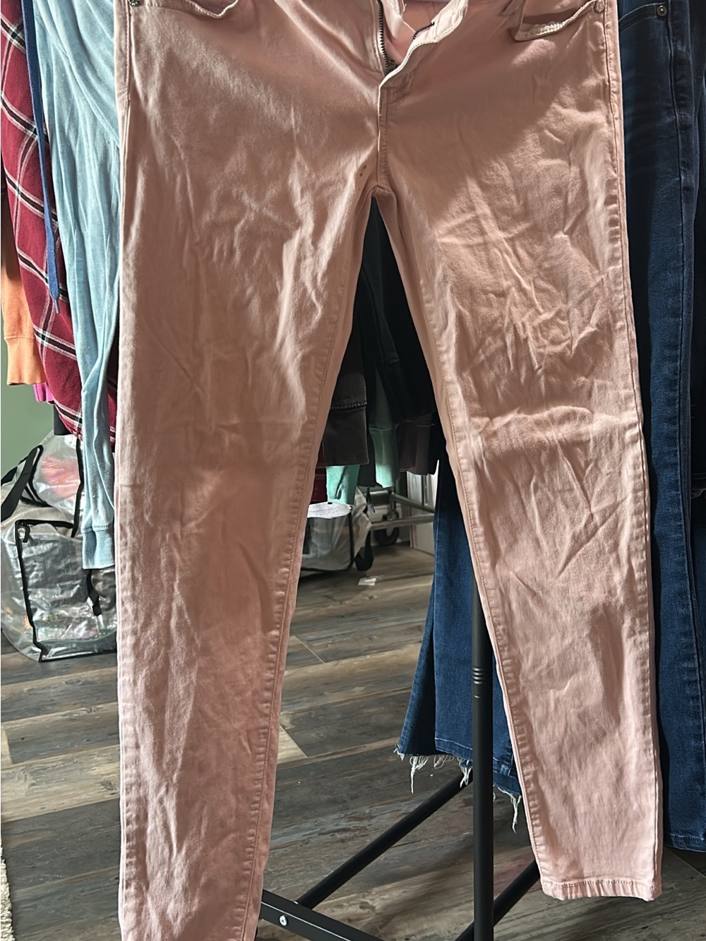 Celebrity Pink Blush Skinny Jeans